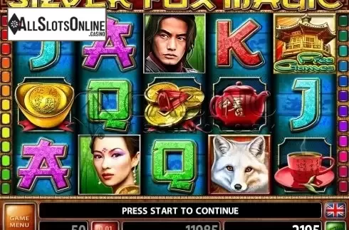 Screen3. Silver Fox Magic from Casino Technology