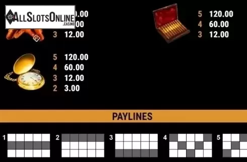 Paytable 2 ( for max bet). Simply the Best from Gamomat