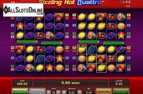 Win. Sizzling Hot Quattro from Greentube