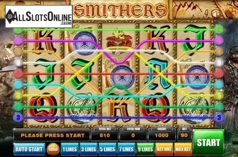 Reels screen. Smithers from GameX