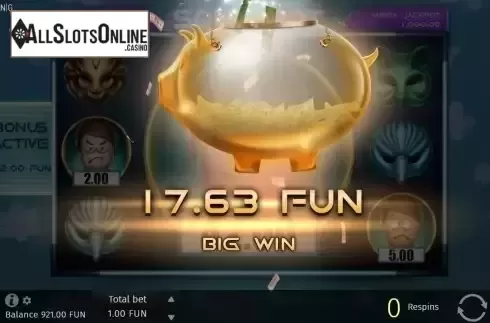 Big Win screen