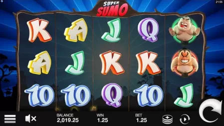 Super Sumo slot screenshot 1