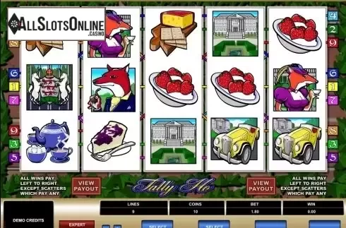Screen3. Tally Ho from Microgaming
