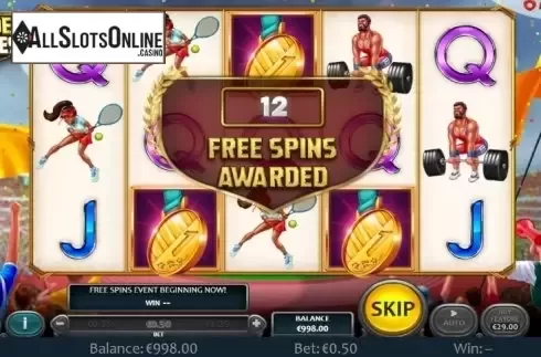 Win screen 3. The Golden Games from Nucleus Gaming