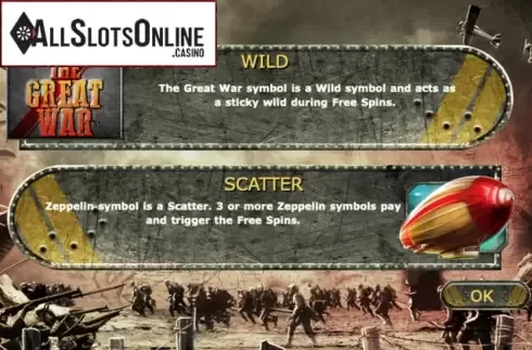 The Great War. The Great War (888 Gaming) from 888 Gaming