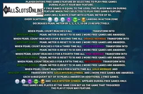 Free Games feature screen