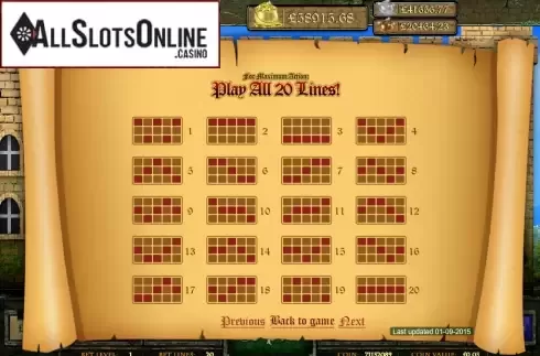 Screen5. Treasures of King Arthur from Cozy