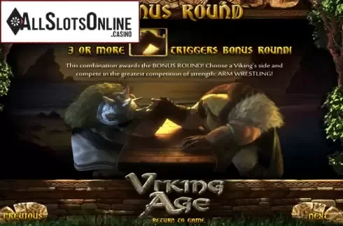 Paytable 4. Viking Age from Betsoft