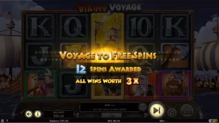 Viking Voyage slot screenshot 5