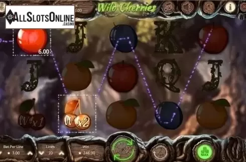 Win Screen 2. Wild Cherries from Booming Games