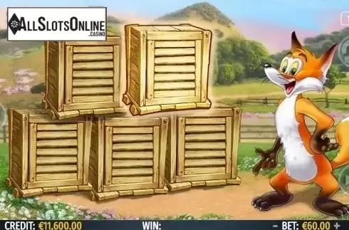 Bonus game . Wily Fox from Octavian Gaming