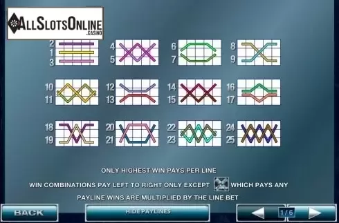 Screen3. X-Men from Playtech