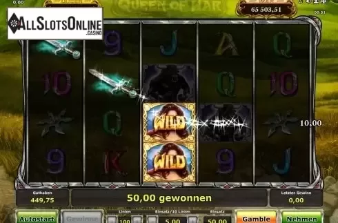 Wild. Zenia Queen of War from Greentube