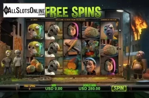 Screen4. Zombie Rush from Leander Games