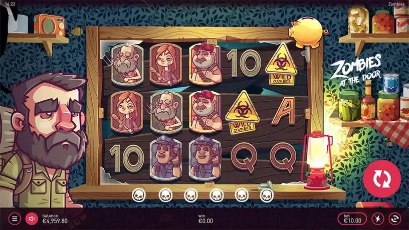 Zombies At The Door slot screenshot 1