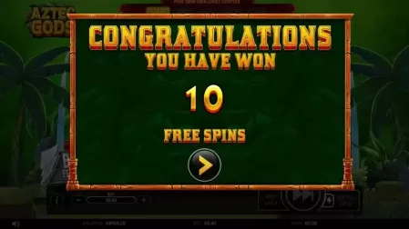 Aztec Gods slot screenshot 3