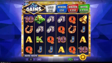 Big Gains slot screenshot 1