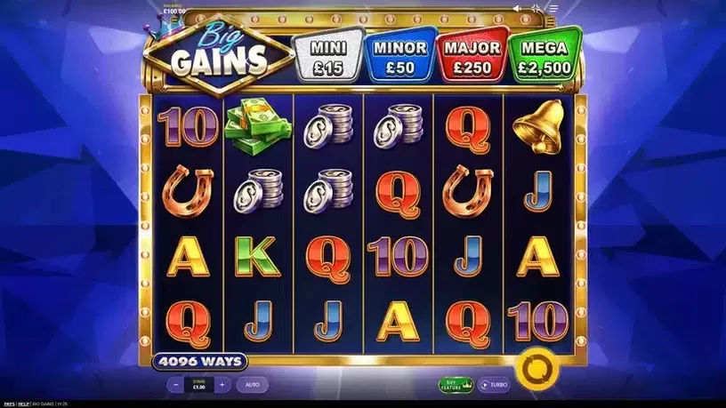 Big Gains slot screenshot 1