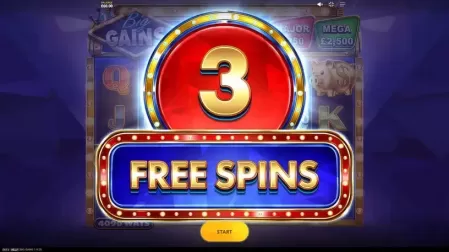 Big Gains slot screenshot 3