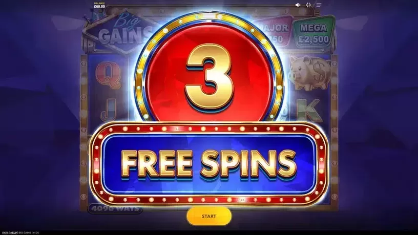 Big Gains slot screenshot 3