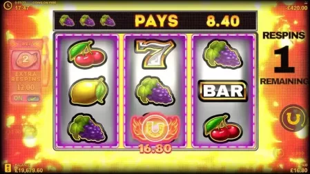 Coins on Fire slot screenshot 4