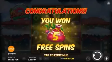 Detective Donut Christmas slot screenshot 3