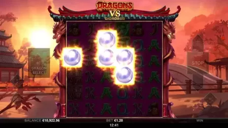 Dragons vs GigaBlox slot screenshot 3