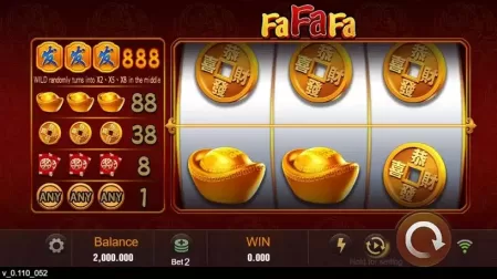 Fa Fa Fa slot screenshot 1