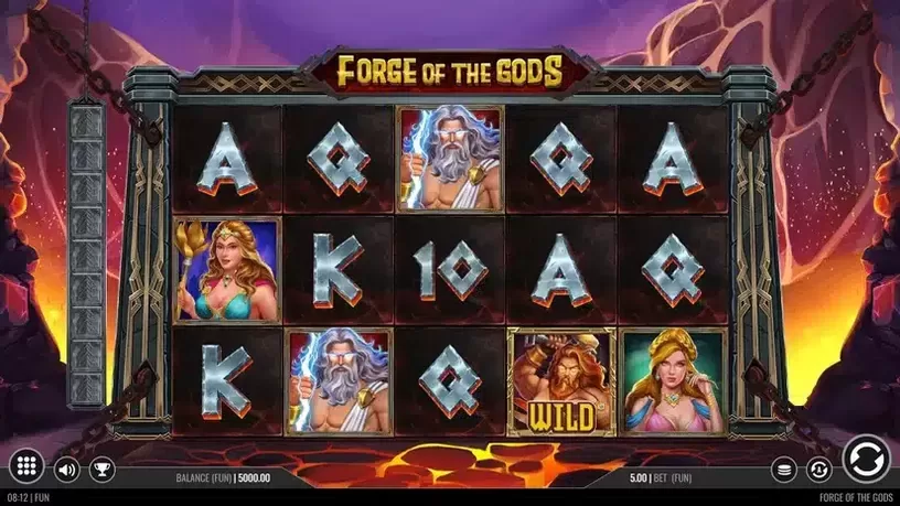 Forge of The Gods slot screenshot
