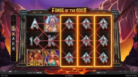 Forge of The Gods slot screenshot 3