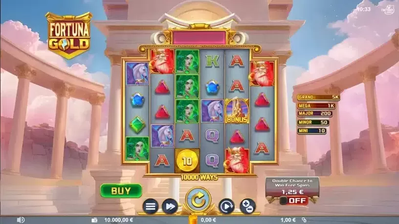Fortuna Gold slot screenshot 1