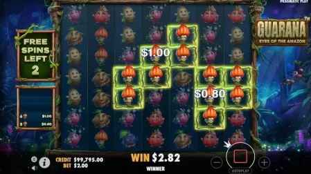 Guarana Eyes of the Amazon slot screenshot 5