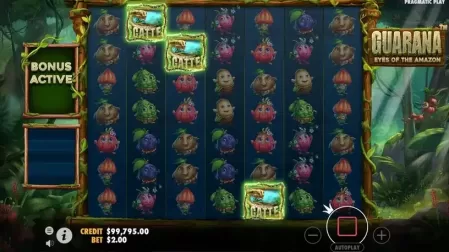 Guarana Eyes of the Amazon slot screenshot 3