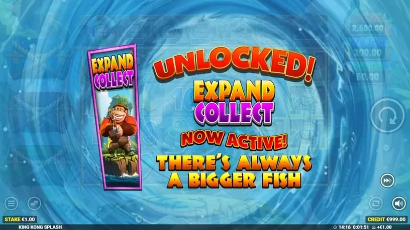 King Kong Splash slot screenshot 3