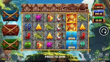 King Kong Splash slot screenshot 1