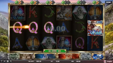 Knights slot screenshot 5