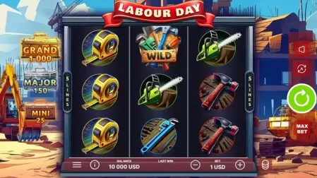 Labour Day slot screenshot 1