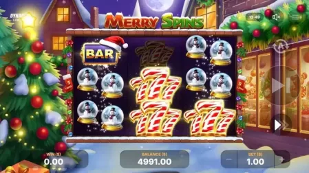 Merry Spins slot screenshot 4