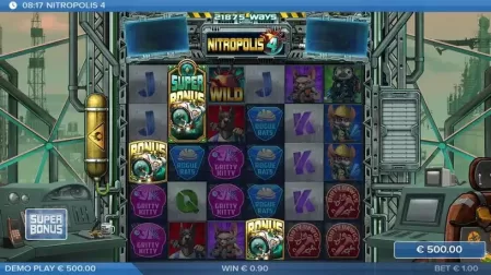 Nitropolis 4 slot screenshot 2