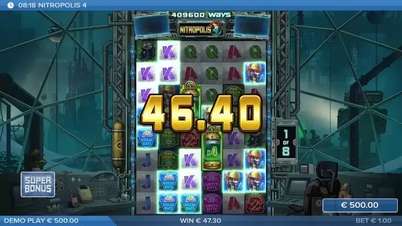 Nitropolis 4 slot screenshot 4