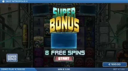 Nitropolis 4 slot screenshot 3