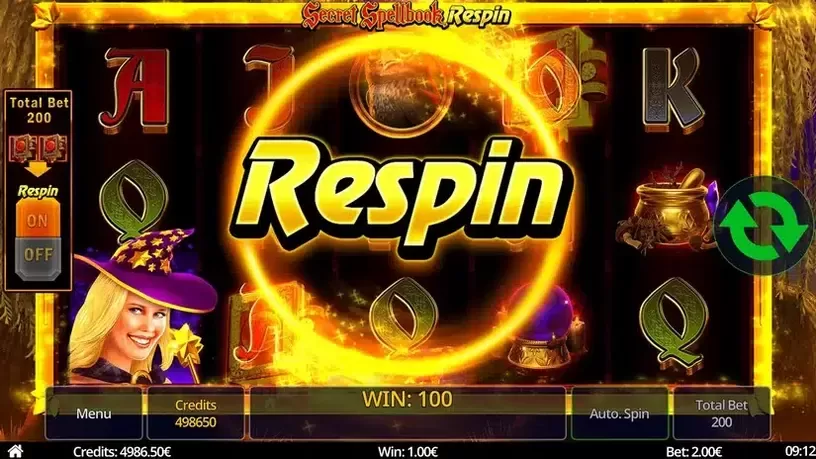 Secret Spellbook slot screenshot 3