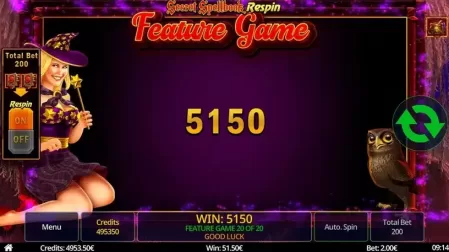 Secret Spellbook slot screenshot 8