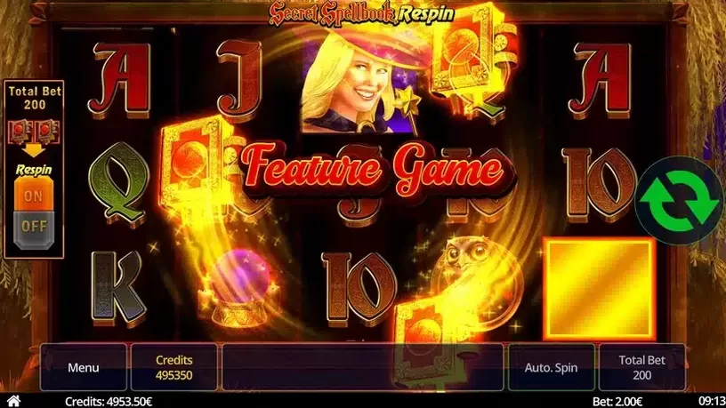 Secret Spellbook slot screenshot 4