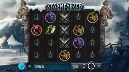 Stormforged slot screenshot 1