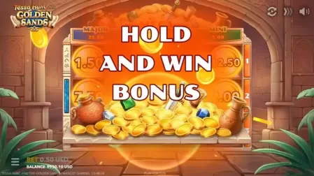 Tessa Hunt and the Golden Sands slot screenshot 5