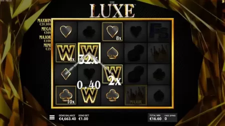 The Luxe slot screenshot 5