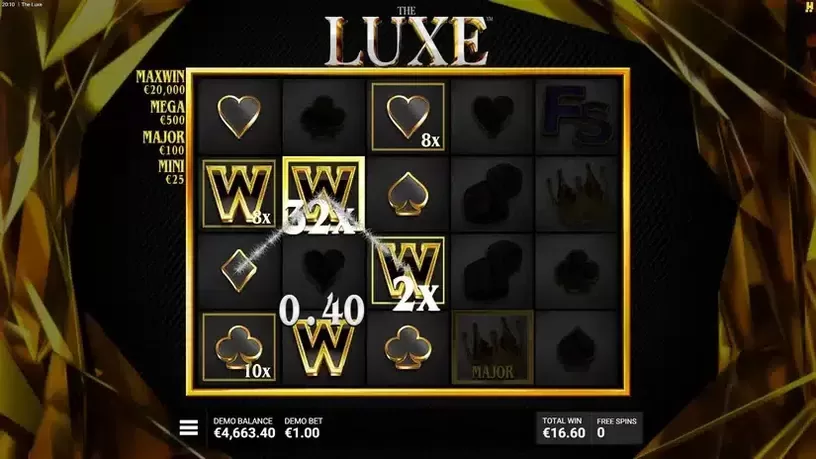 The Luxe slot screenshot 5