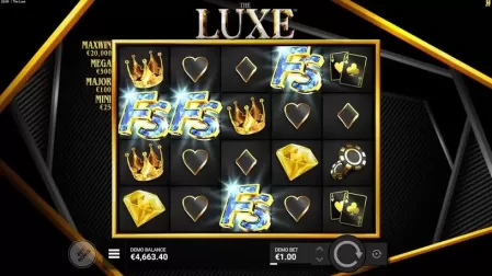The Luxe slot screenshot 2