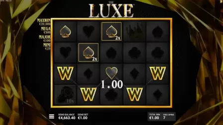 The Luxe slot screenshot 4